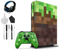 Microsoft Xbox One X 1TB Gaming Console Mincraft with Headset Cleaning Kit