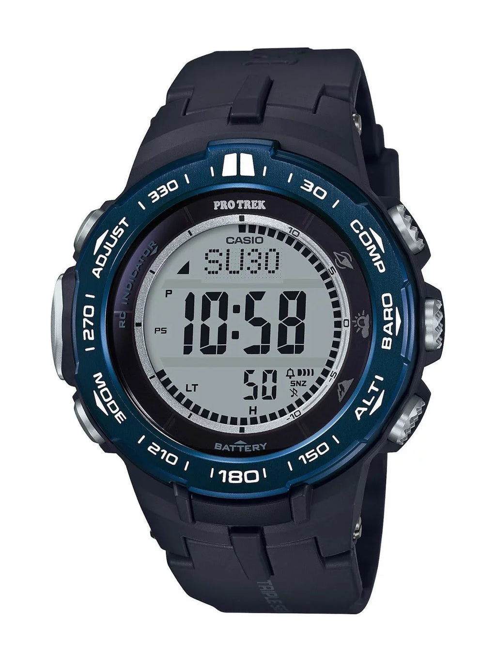 Casio Men's Pro Trek Atomic Sizeolar Triple Sizeensor Watch