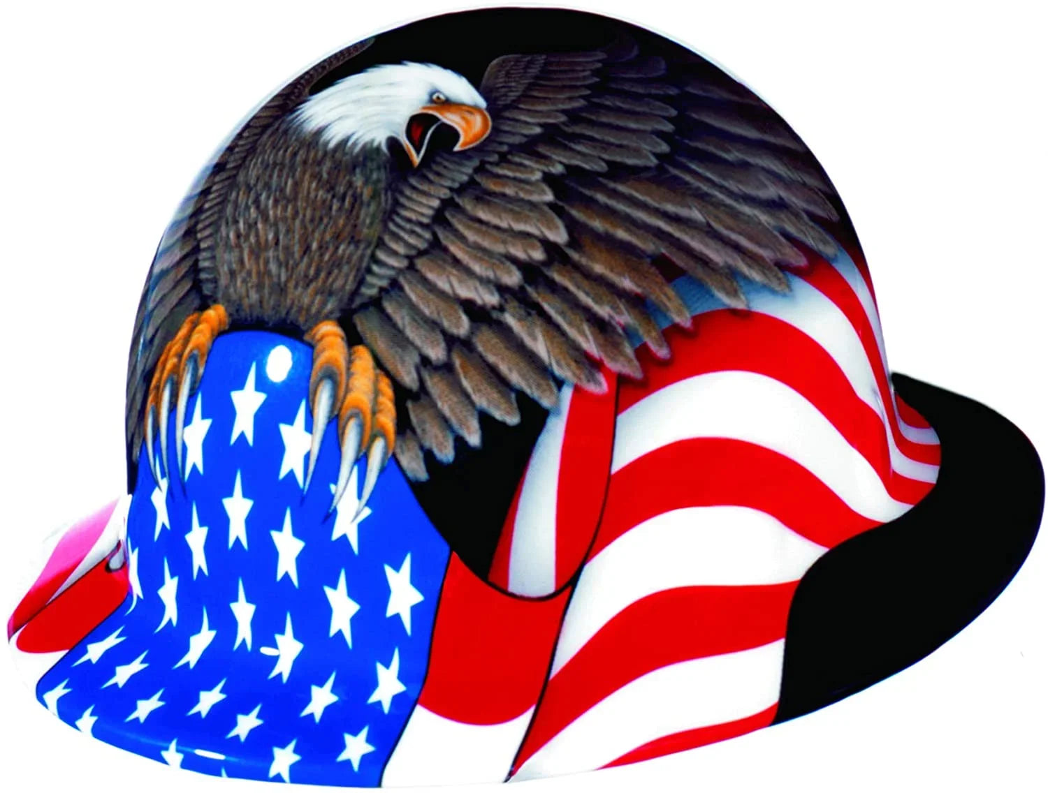 Fibre-Metal® E1 Sizepirit of America Graphic Full Brim Hard Hat (E1RW00A006)