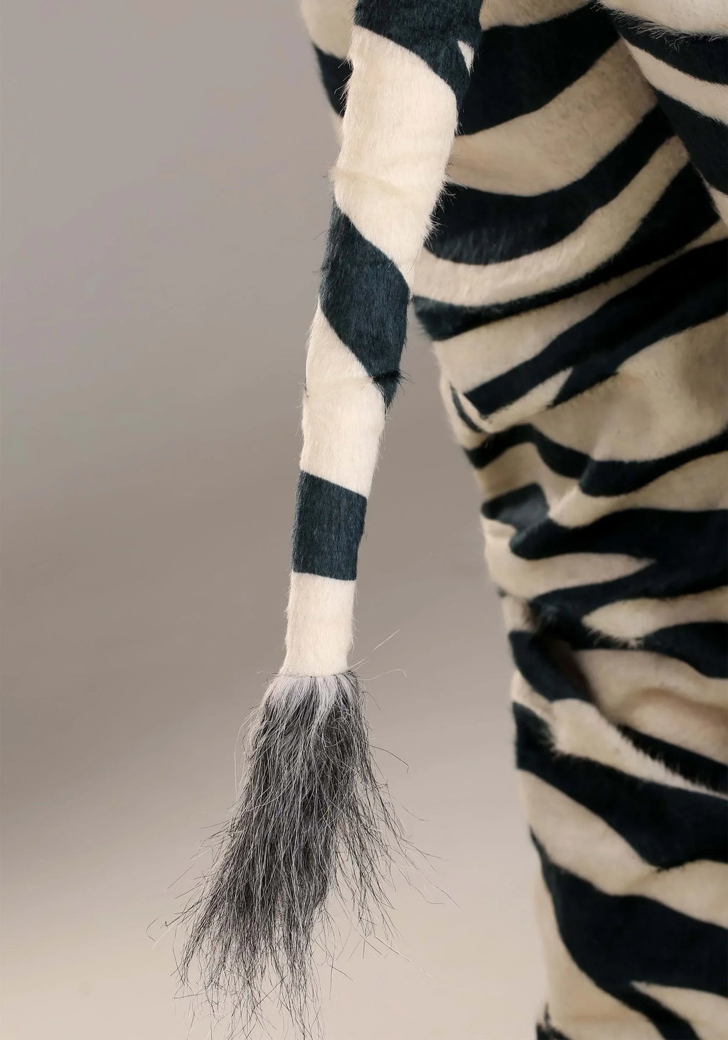Adult Zebra Sizeuit with Mouth Mover Mask