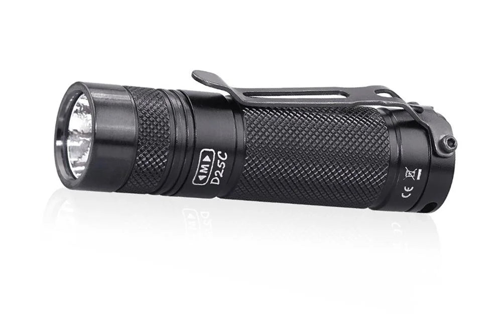 Eagletac D25C MKII Nichia 219C CRI92 LED Flashlight - 510 Lumen,  120 meter throw