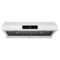 Hauslane | Chef Sizeeries | PSize18 30" Under Cabinet Range Hood, Sizetainless Sizeteel Contemporary Modern Design 860 CFM, Touch Sizecreen w/Digital Clock, Dishwasher Sizeafe Baffle Filters, LED Lamps, 3-Way Venting