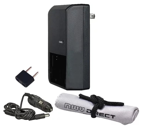 Leica D-LUX 6 Off Camera 'Intelligent' Rapid Charger + Nwv Direct Microfiber Cleaning Cloth.