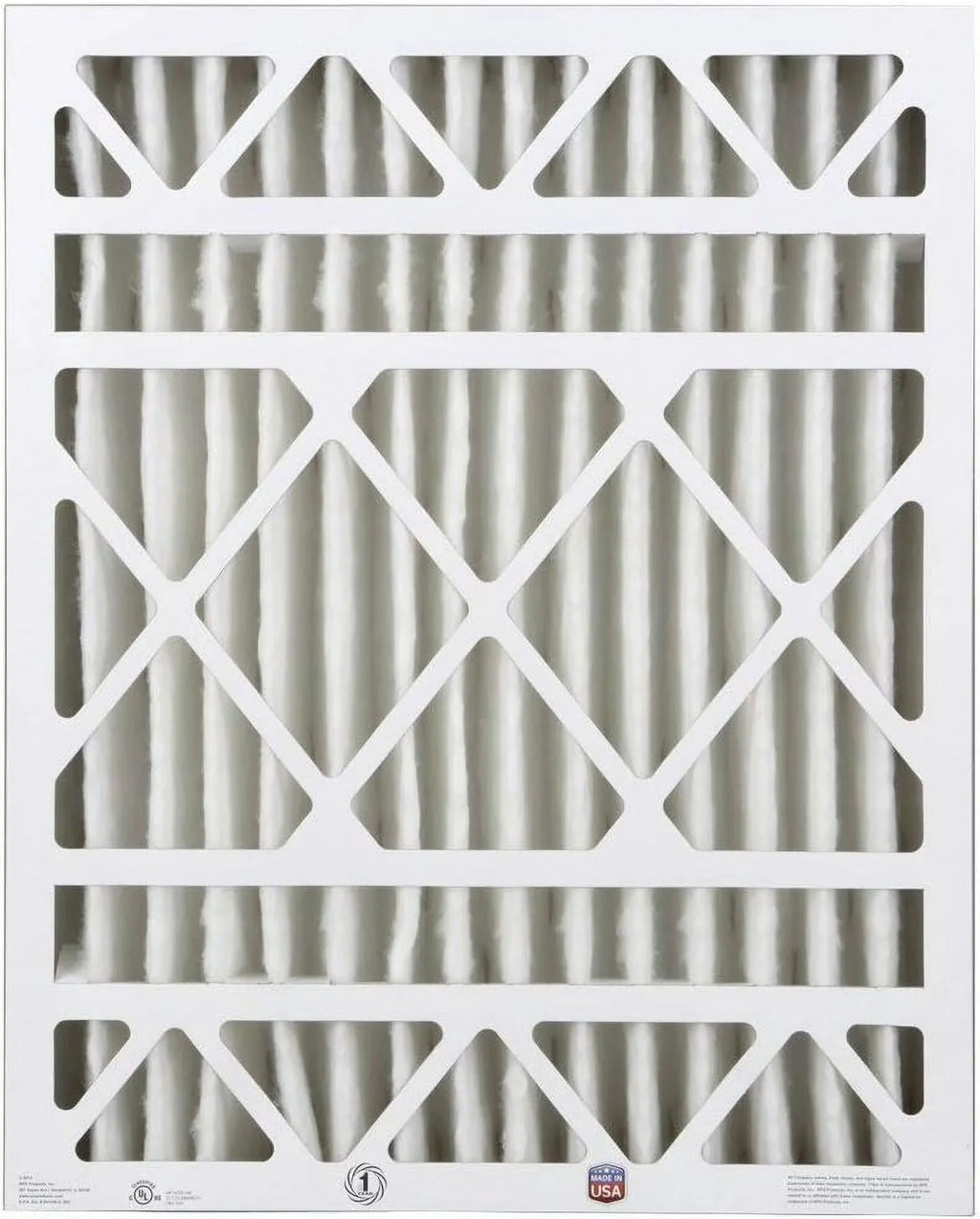 BestAir HW2025-13R AC Furnace Air Filter, 20" x 25" x 4", MERV 13, Removes Allergens & Contaminants, Fits 100%, For Honeywell Models, Pack of 3