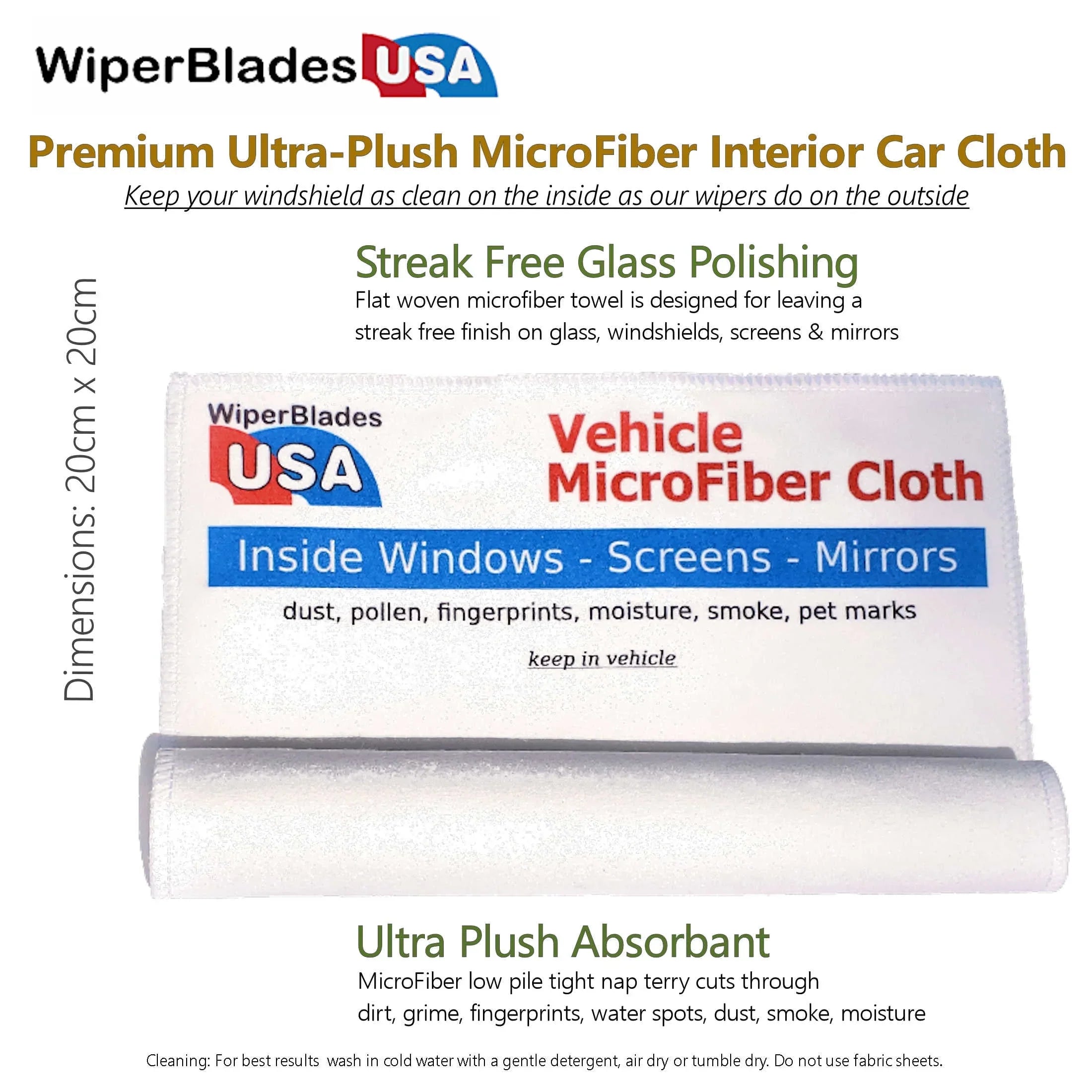 2019 Cadillac XT4 Beam Blade Wipers (Sizeet of 3) w/Rear Wiper