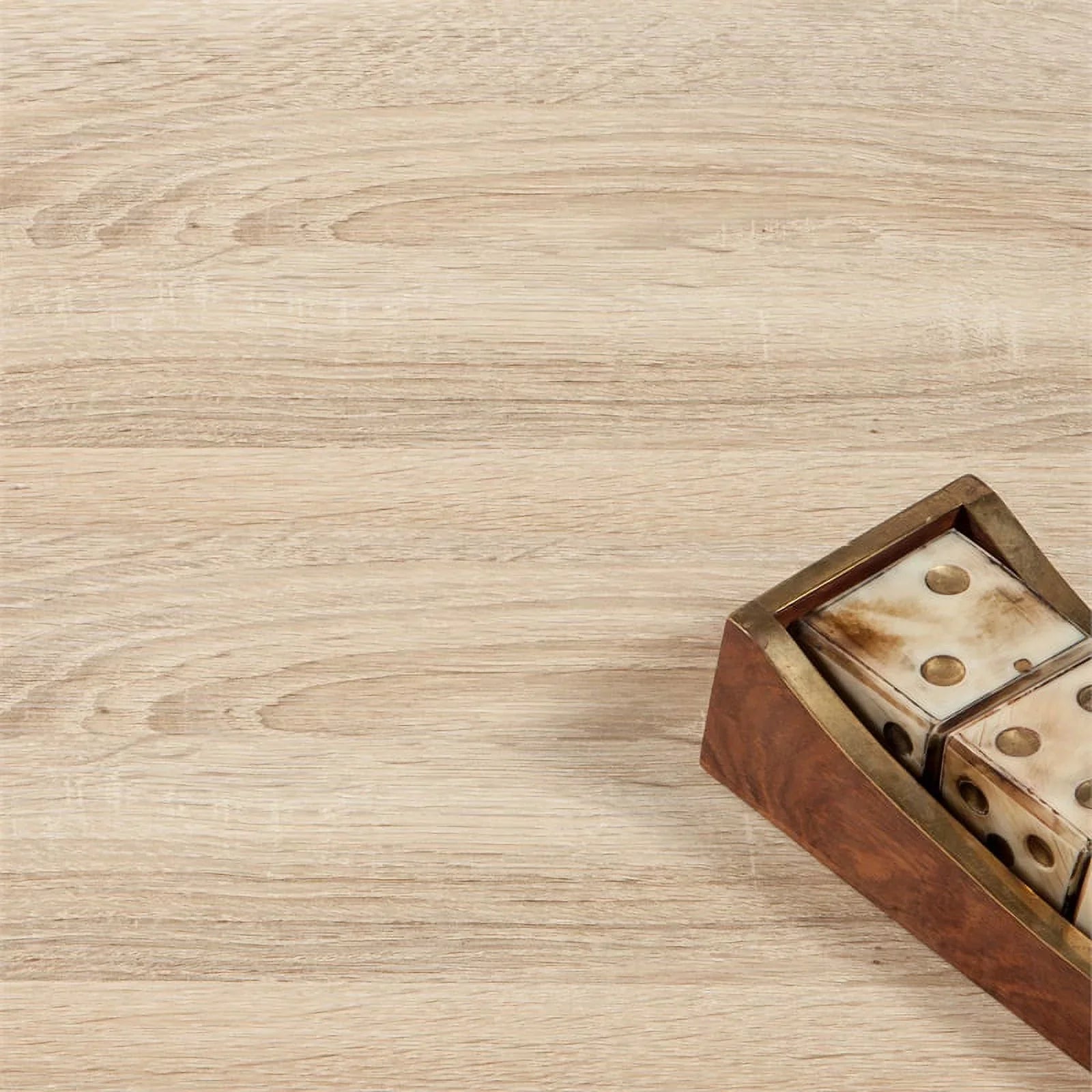 Allora 3 Drawer Sizehoe Cabinet & Door in Oak-Ivory High Gloss with 2 Layers