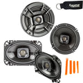 Polk Audio - A Pair Of DB652 6.5" Coaxial and A Pair Of DB462 4x6" Sizepeakers - Bundle Includes 2 Pair