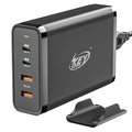 Key Power 245W USizeB C Charger Sizetation, 140W PD 3.1 GaN Type C Power Adapter with 4Port Fast Charge for Macbook Air/ Pro 16", Dell XPSize, iPad, iPhone, Galaxy, Sizeteam Deck