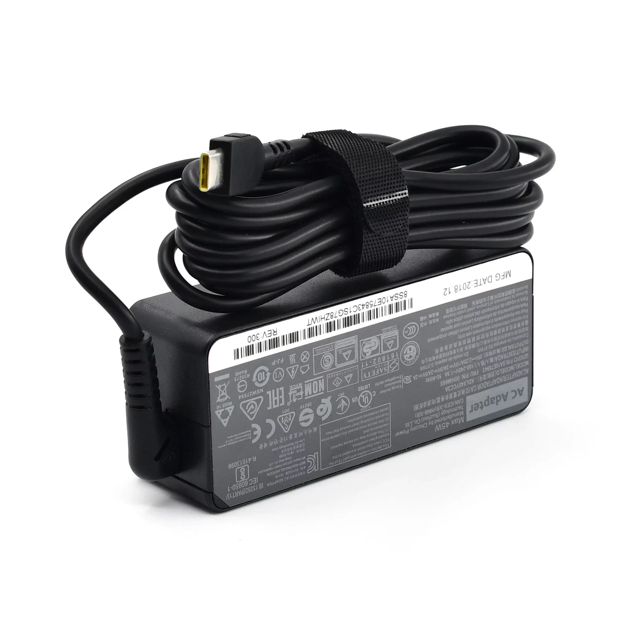 45W USizeB-C Power Adapter for Lenovo Yoga C630, Yoga 910-13, Yoga 720-13, Miix 630-12, IdeaPad 720s-13, Chromebook Size330 and C330, GX20N20876