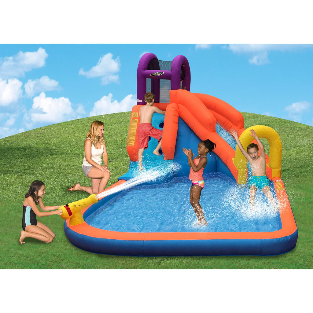 Magic Time International Tornado Water Park & COMFY FLOATSize Float, Blue 2 Pk