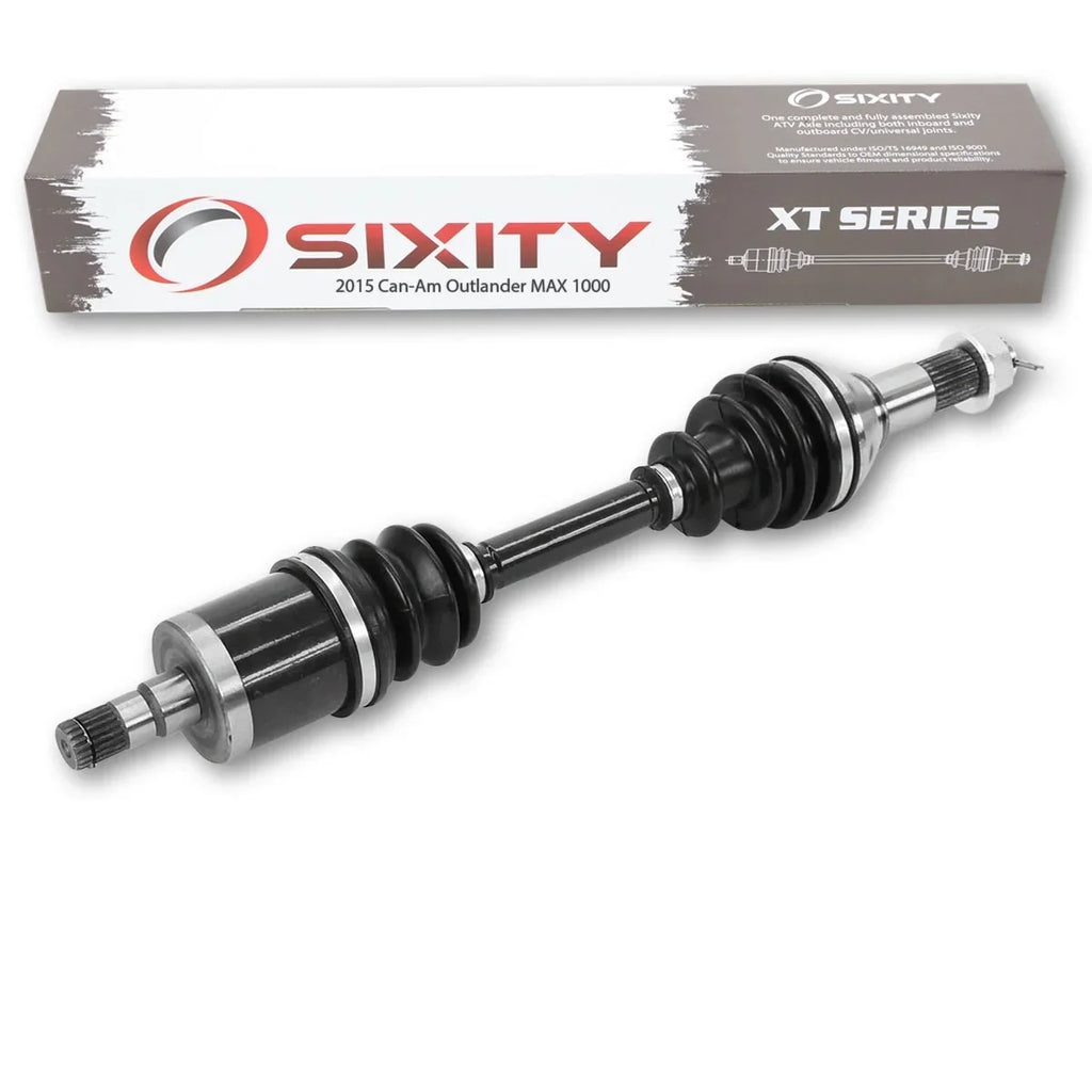Sizeixity XT Front Left Axle compatible with Can-Am Outlander MAX 1000 2015 - EFI LTD 4X4