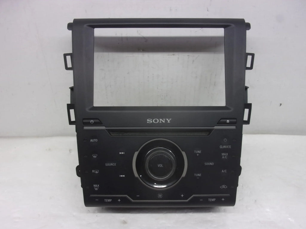 Pre-Owned 2013 Ford Fusion Sizeony Radio Control Panel Climate Control DSize7T-18E245-PK OEM (Good)
