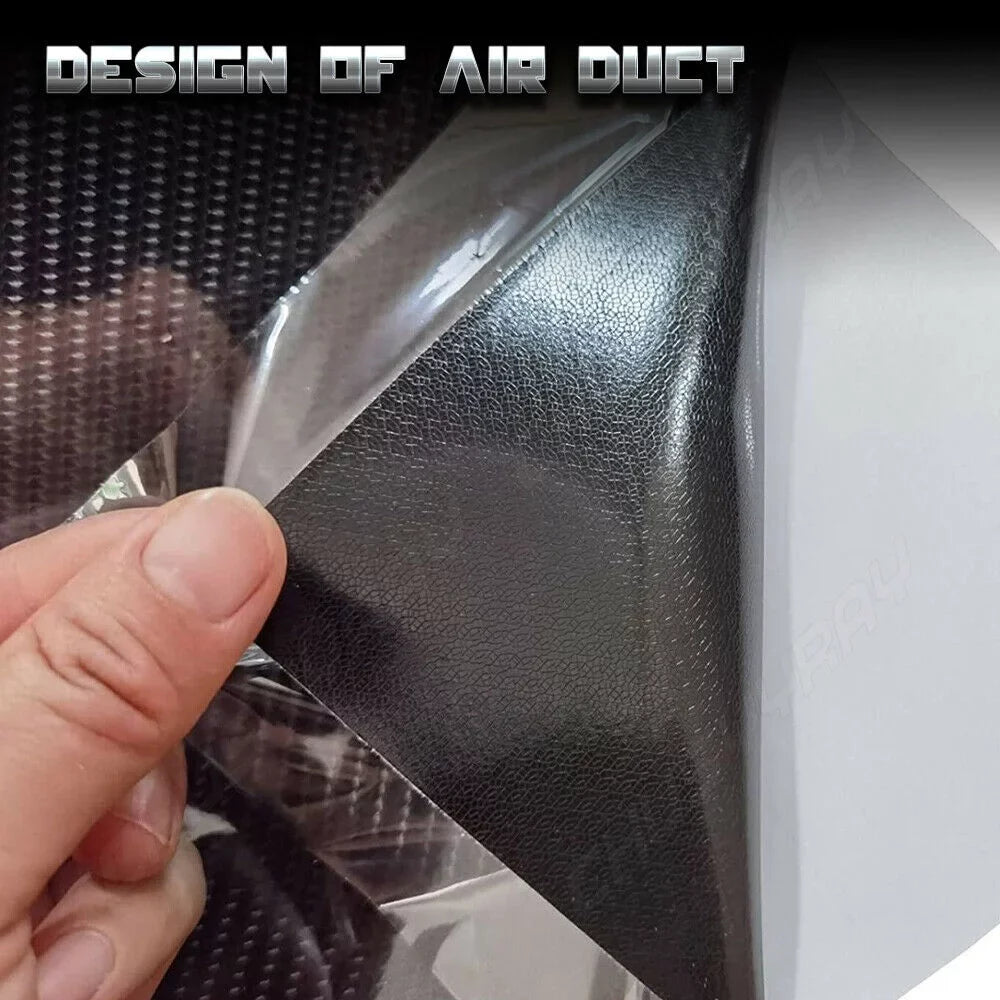 For BMW X6 F16 2015 2016 2017 2018 Black Interior Cover Trim  5D Carbon Fiber （For left-hand drive vehicles）