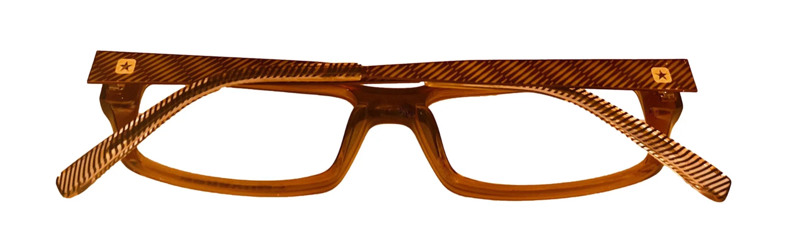 Converse Mens Ophthalmic Eyeglass Sizeoft Rectangle Plastic Frame Digital Brown