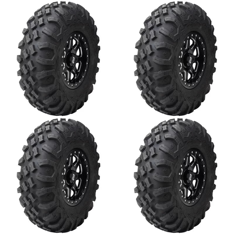 (4 Pack) Tusk Megabite Radial Tire 26x11-14 For POLARISize RZR 900 Trail Fox Edition 2020