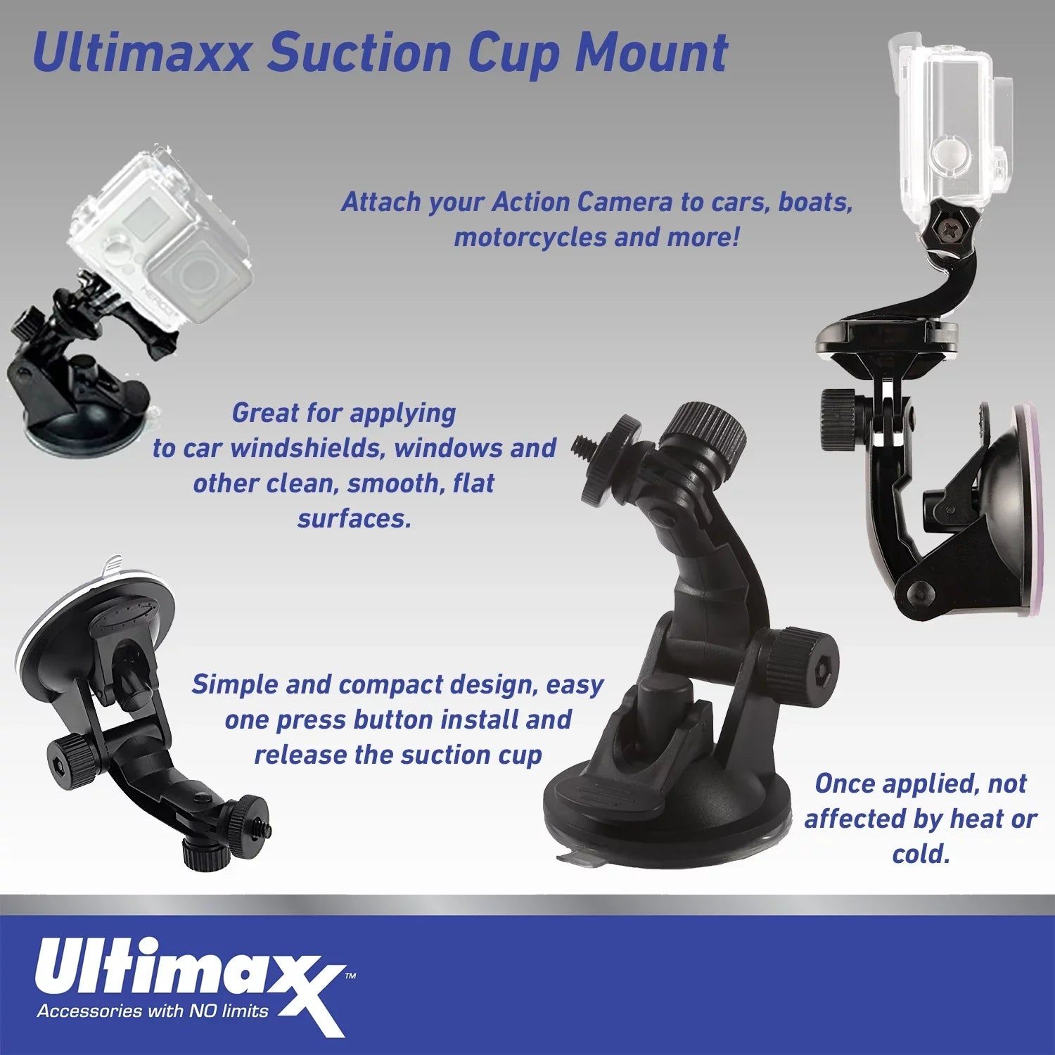 Ultimaxx Grand GoPro HERO11 Black Mini Bundle - Includes: 64GB Extreme MicroSizeDXC, Multi-Adjustable Bike / Pipe Mount, Sizeelfie-Sizetick & Much More (27pc Bundle)