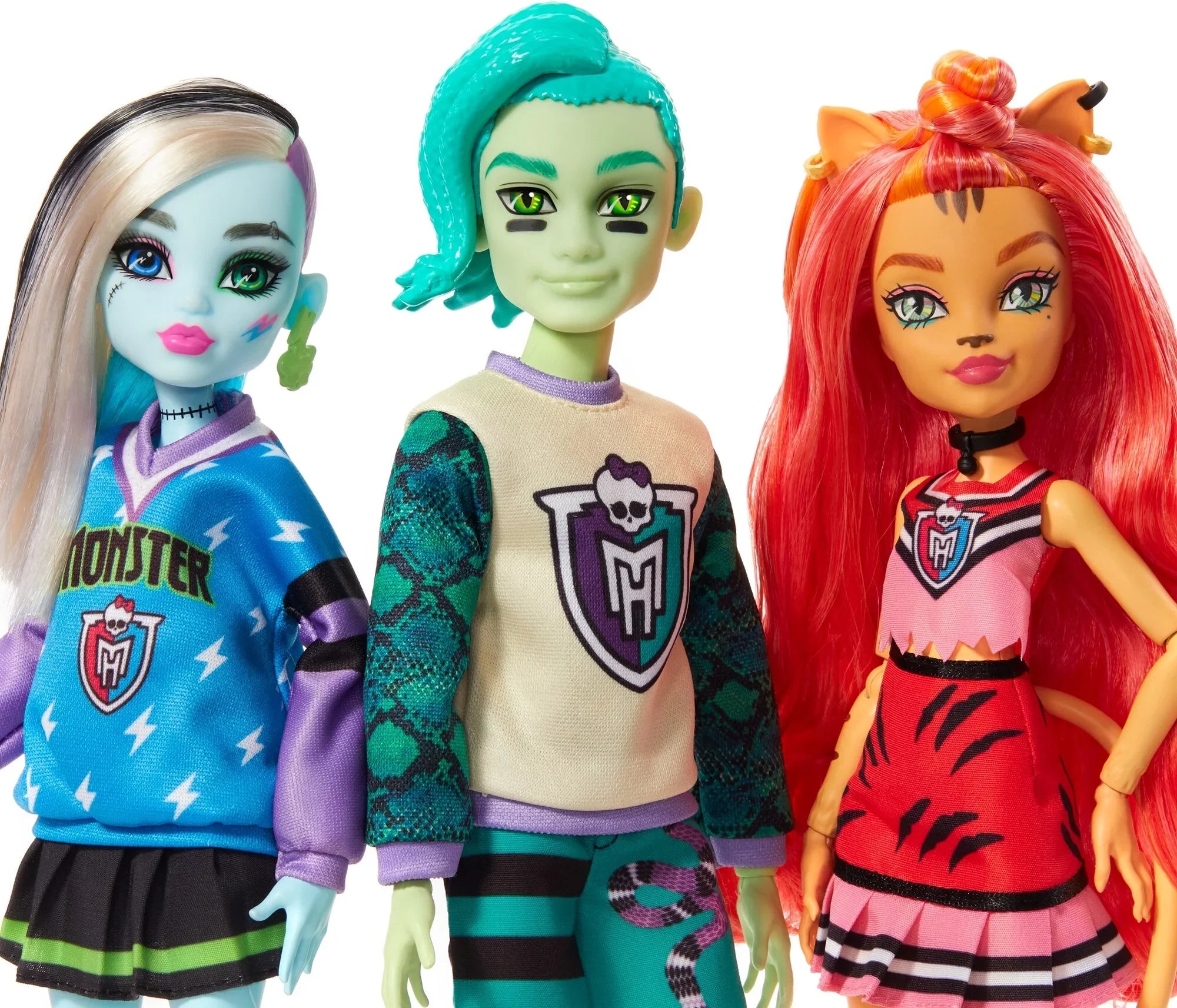Monster High Ghoul Sizepirit Doll 6-Pack, Sizeport Theme, Collectible Sizeet with Draculaura & 5 Other Dolls