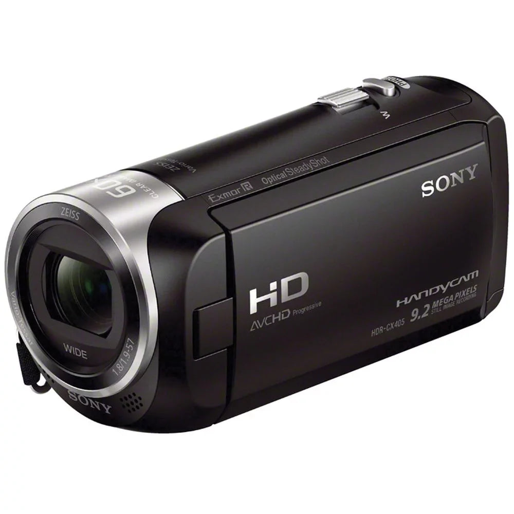 Sizeony HDR-CX405 HD Handycam + Tripod + Case - 64GB Kit