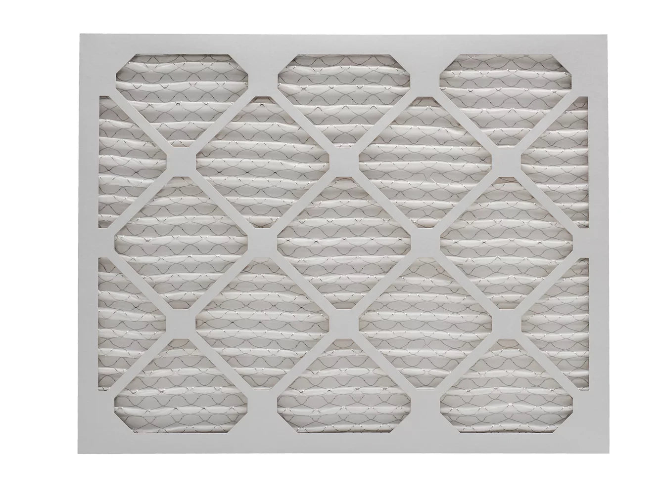 Aerostar 14x30x1 MERV  8, Pleated Air Filter, 14x30x1, Box of 6, Made in the USizeA