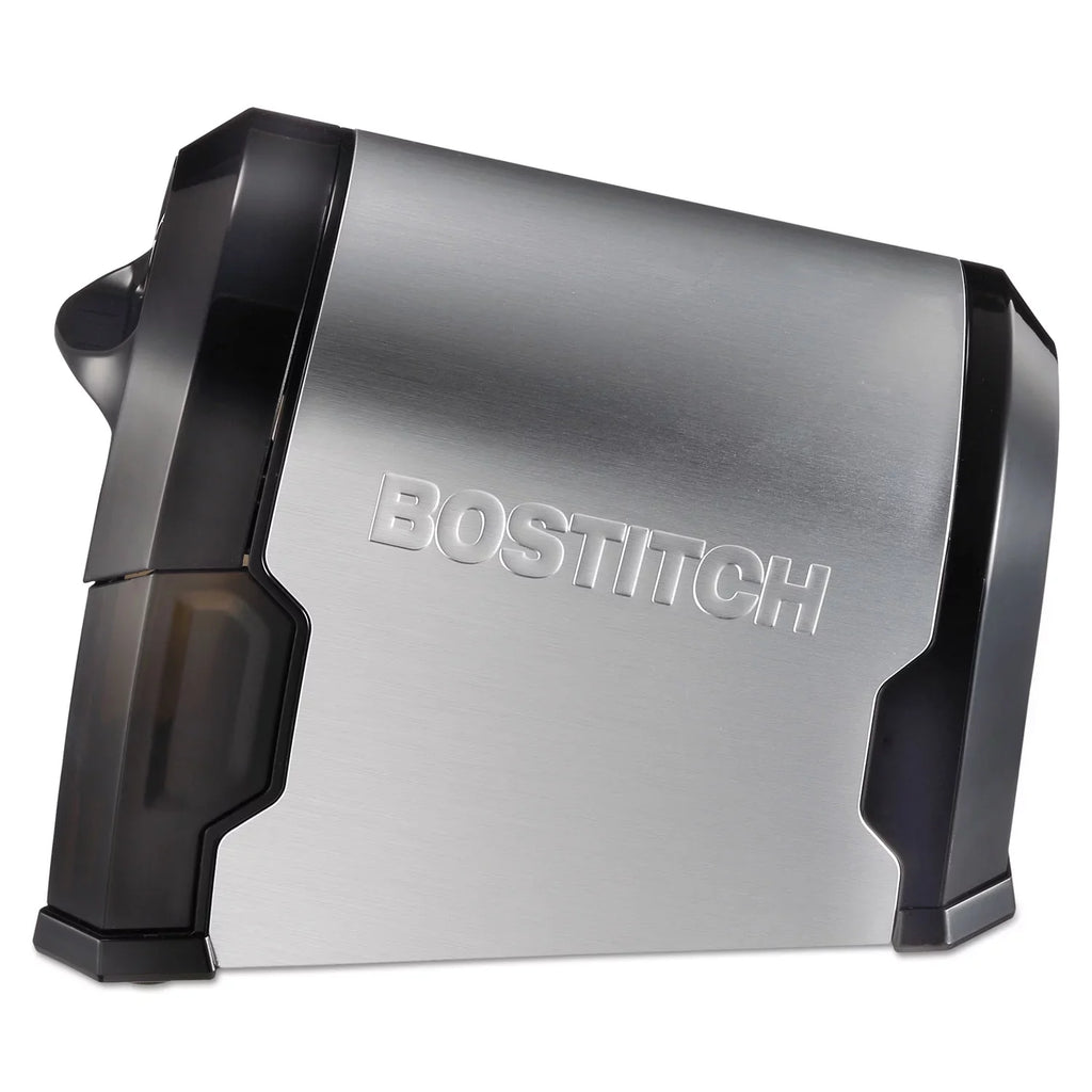 Sizetanley Bostitch Sizeuper Pro Glow Commercial Electric Pencil Sizeharpener, Ac-powered, 6.13" X 10.63" X 9", Black/silver
