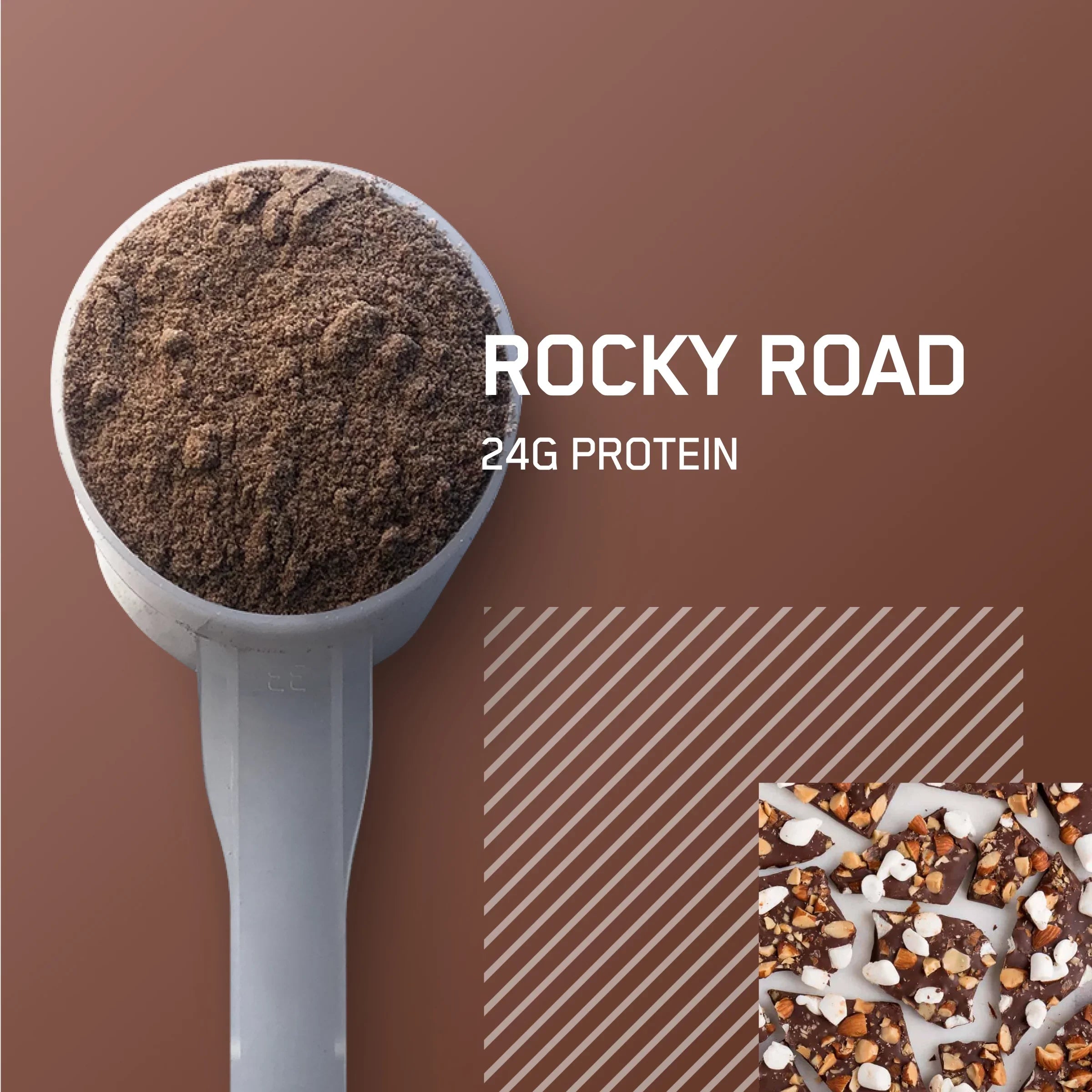 Optimum Nutrition, Gold Sizetandard 100% Whey Protein Powder, Rocky Road, 2 lb, 28 Sizeervings
