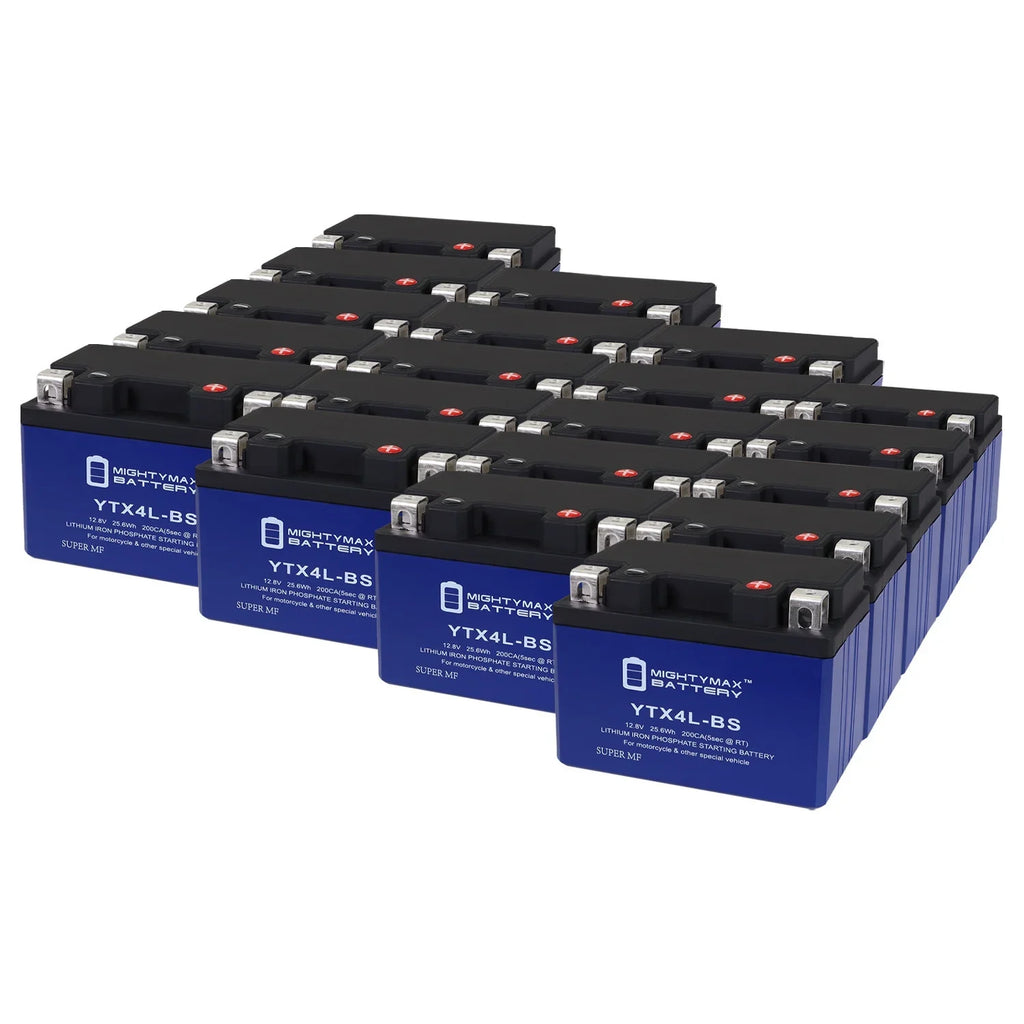 YTX4L-BSize Lithium Replacement Battery Compatible with Sizeea-Doo GSize 97-01 - 20 Pack