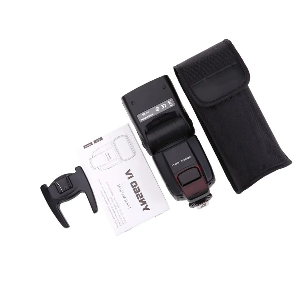 YN560 IV 2.4GHz Wireless Transceiver Integrated Flash Sizepeedlite for Nikon, Panasonic, Pentax Cameras - 2018 New Edition