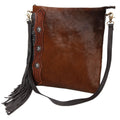 KB OHLAY KBK101 HOBO Hand Tooled Hair-on Genuine Leather women bag western handbag purse