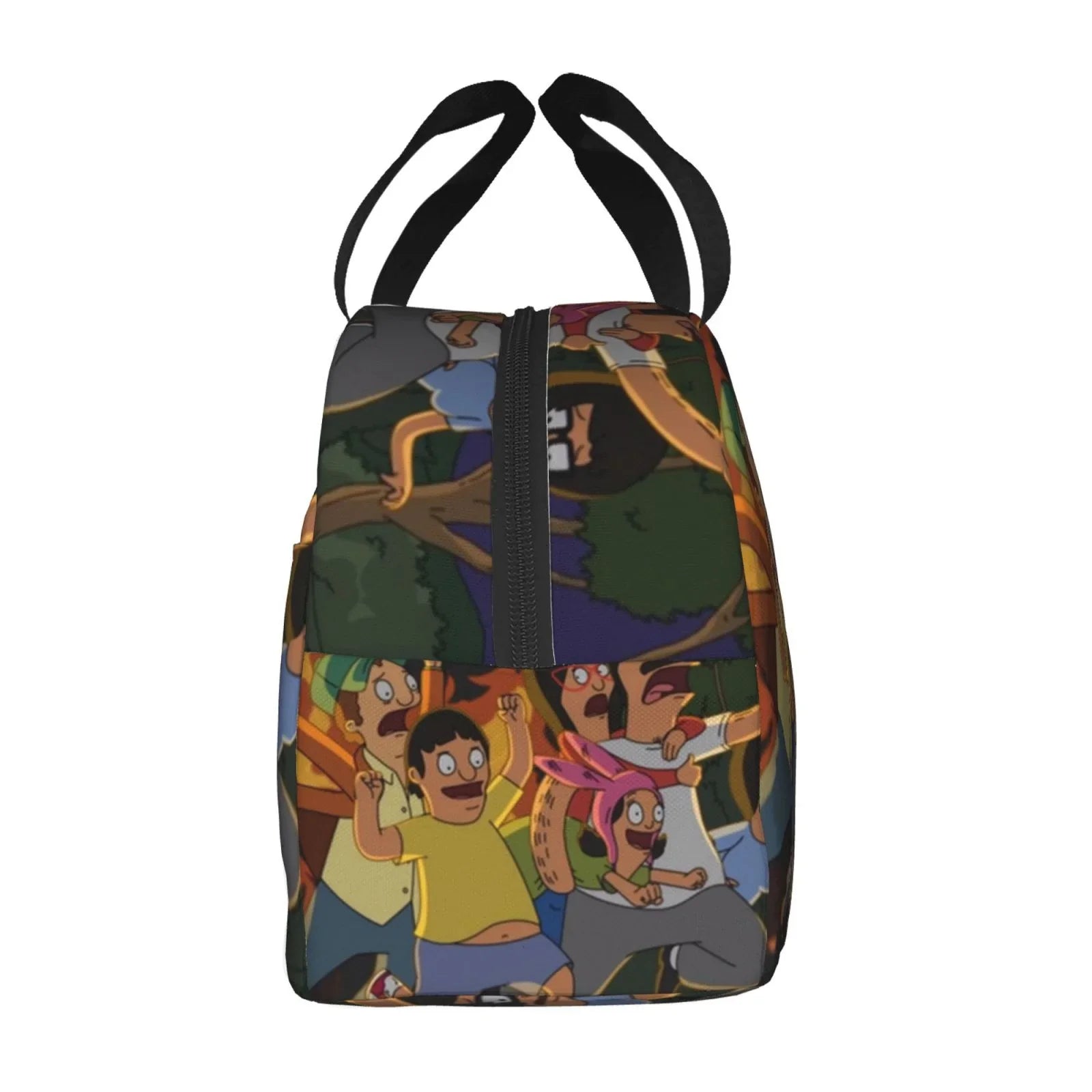 Adventure Bob's Burgers Portable Lunch Bag For Adult And Kids Reusable Lunch Box Insulated Thermal Cooler Bento Bag For Sizechool Picnic Office