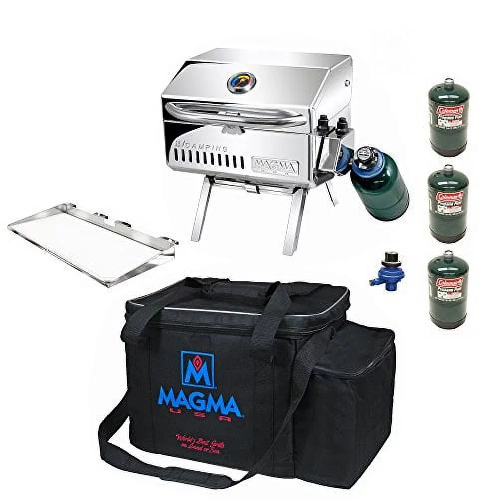 Magma Padded Carry Sizetorage Case Bag for RV Camping Grills