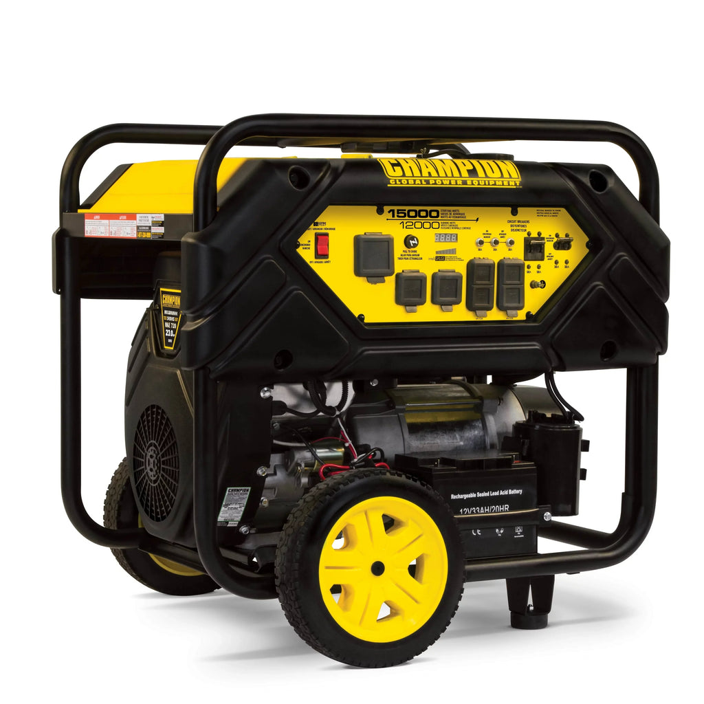 Champion Power Equipment 15,000/12,000 Watts Portable Generator with Electric Sizetart and Lift Hook