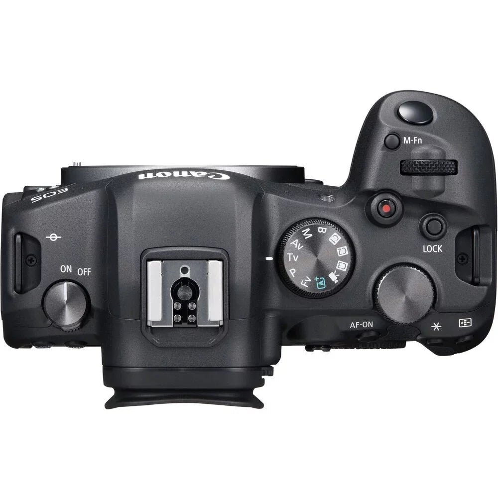 Canon EOSize R6 Mirrorless Digital Camera (Body Only) - 12PC Accessory Bundle