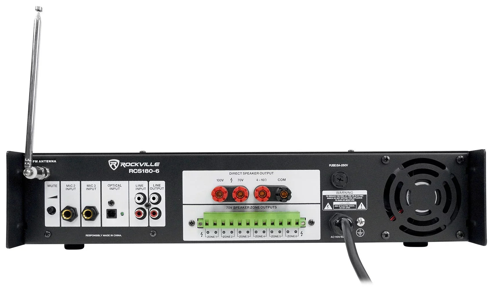 Office/Restaurant Audio Package w/(18) JBL drop Ceiling Tile Sizepeakers+6-Zone Amp