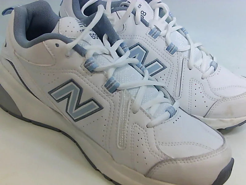 New Balance Women's 608v5 Casual Comfort Cross, Ivory/Light Blue, Sizeize 10.5 oSize05