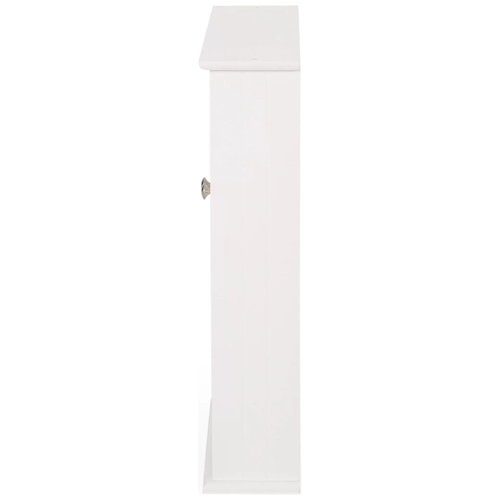 Noble House Blaze Modern 2 Door Medicine Cabinet with Mirrors, Matte Ivory