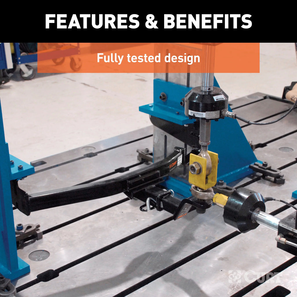 CURT Class 3 Trailer Hitch, includes installation hardware